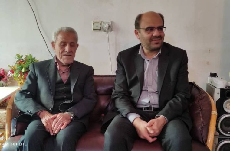 دیدار مدیر کل صدا و سیما ی استان ایلام با پیشکسوت رسانه ای صدا و سیما